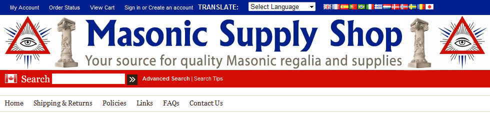 Shriners Supplies Canada